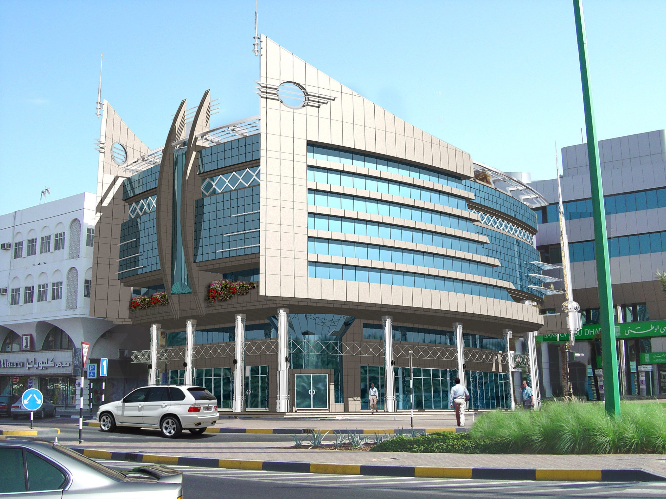 Commercial building G+4